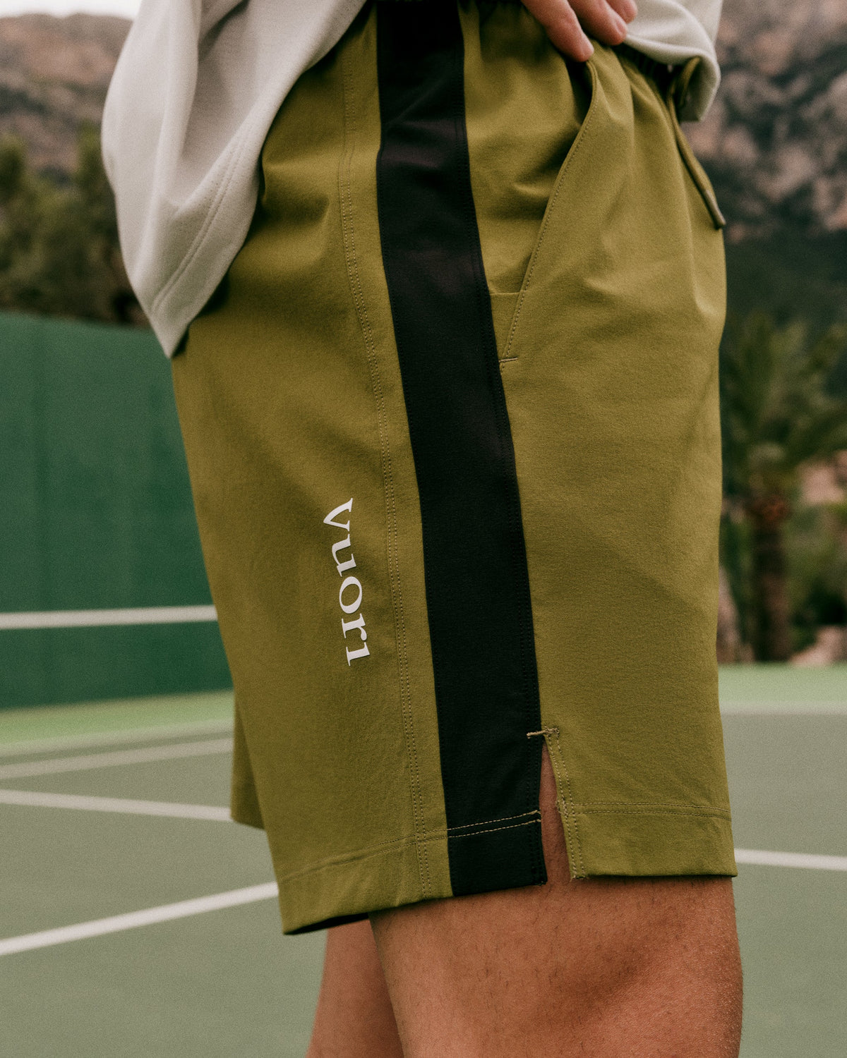 Crosscourt Pro Short Unlined 7" | Meadow