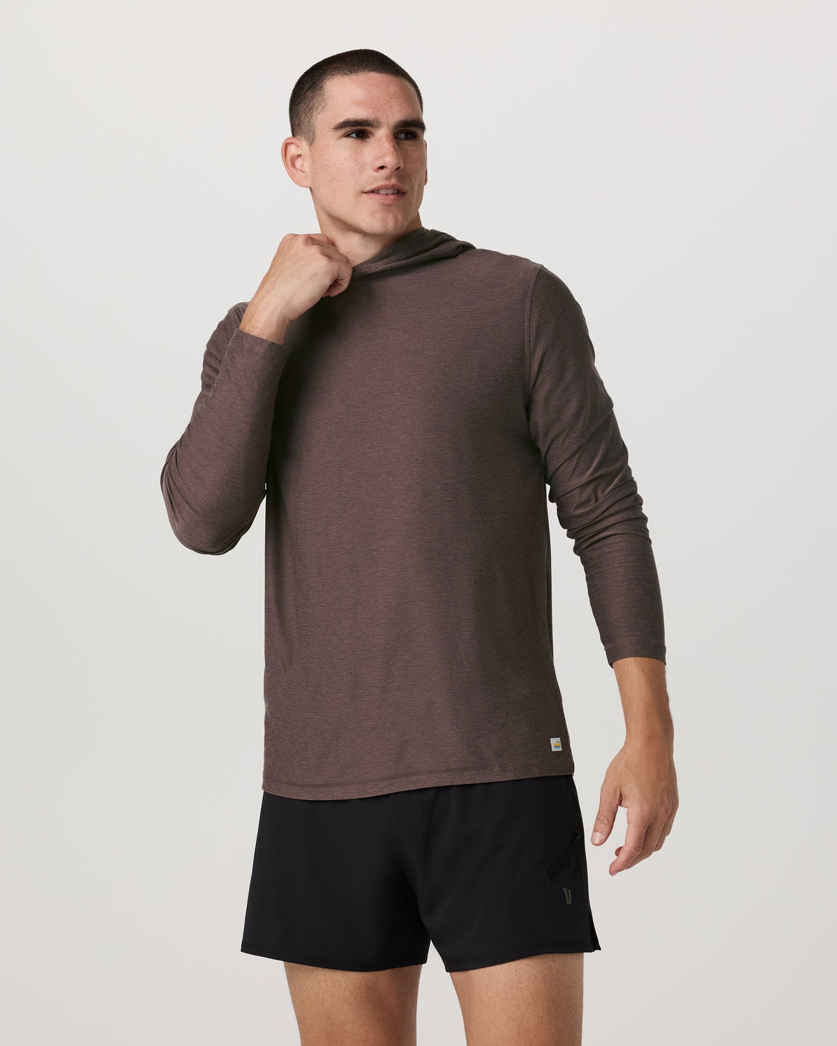 Strato Tech Hoodie | Huckleberry Heather