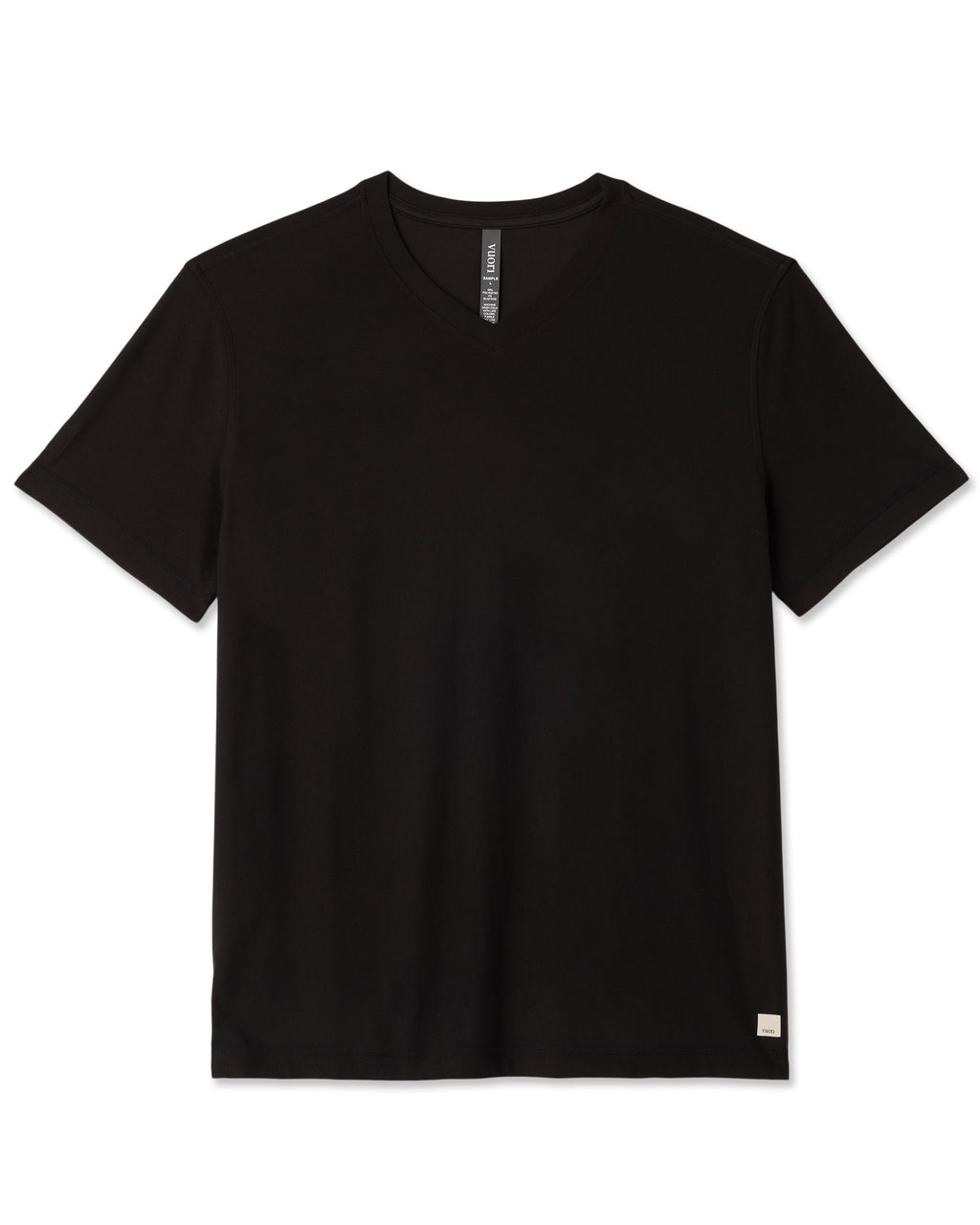 Strato Tech V-Neck Tee | Black