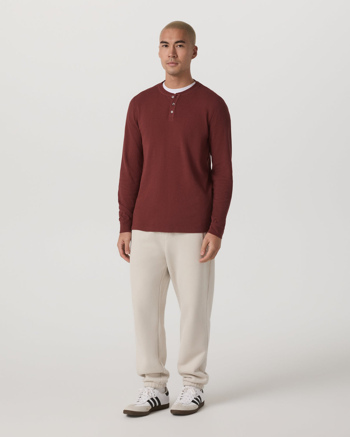 Waffle Henley | Spiced Apple