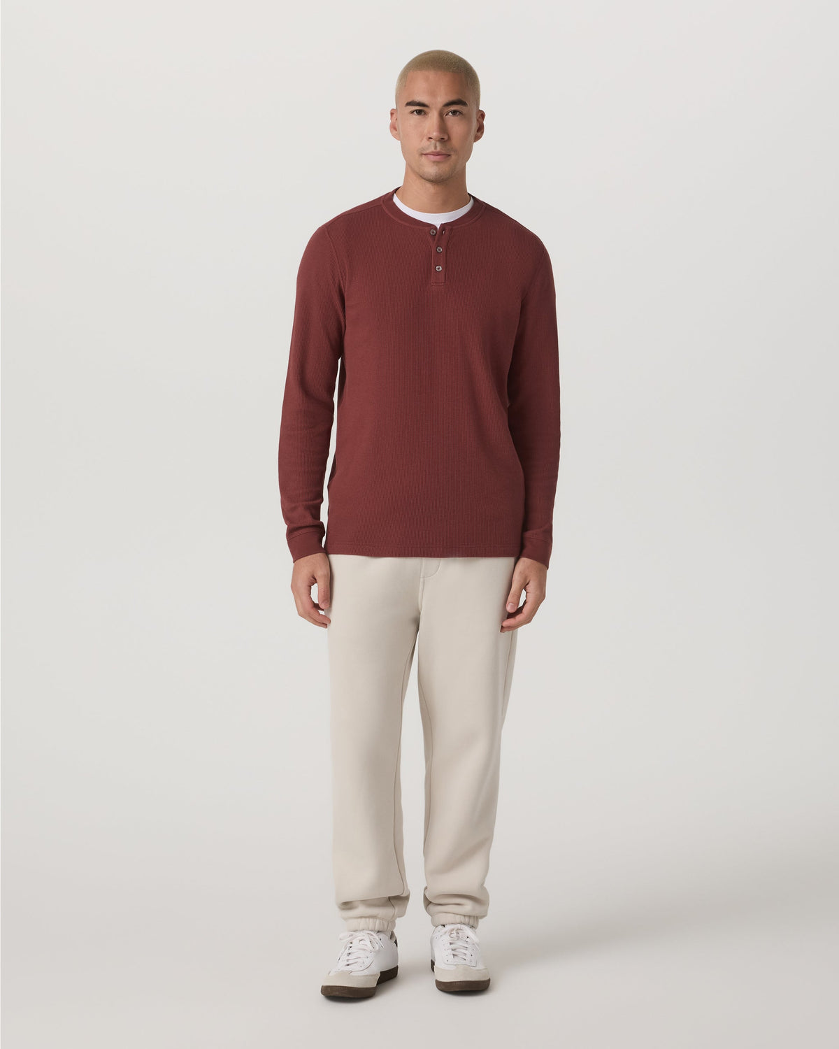 Waffle Henley | Spiced Apple
