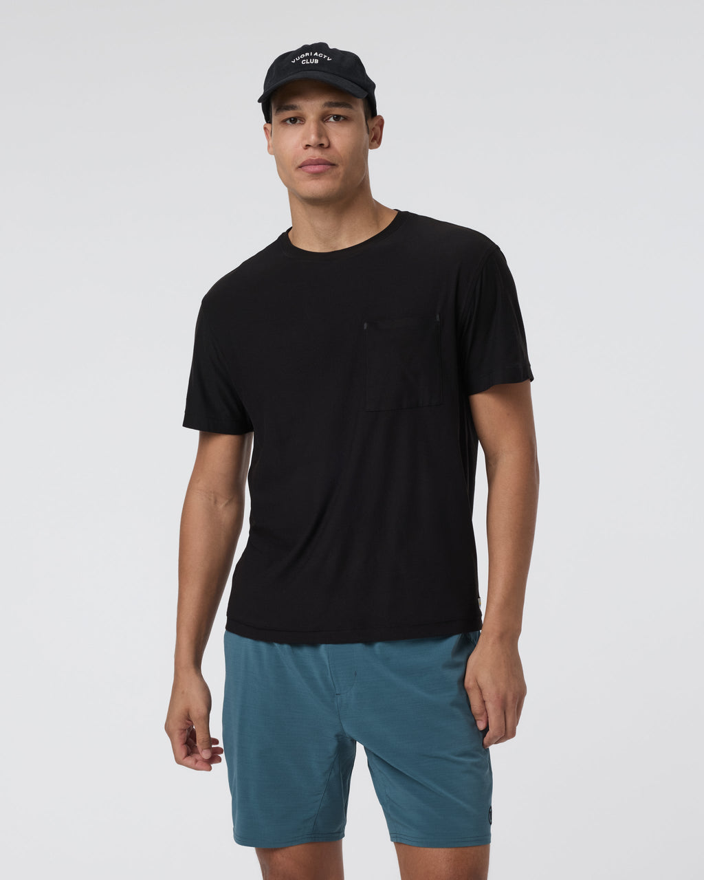 Short Sleeve Strato Pocket Tee - Relaxed Fit | Black