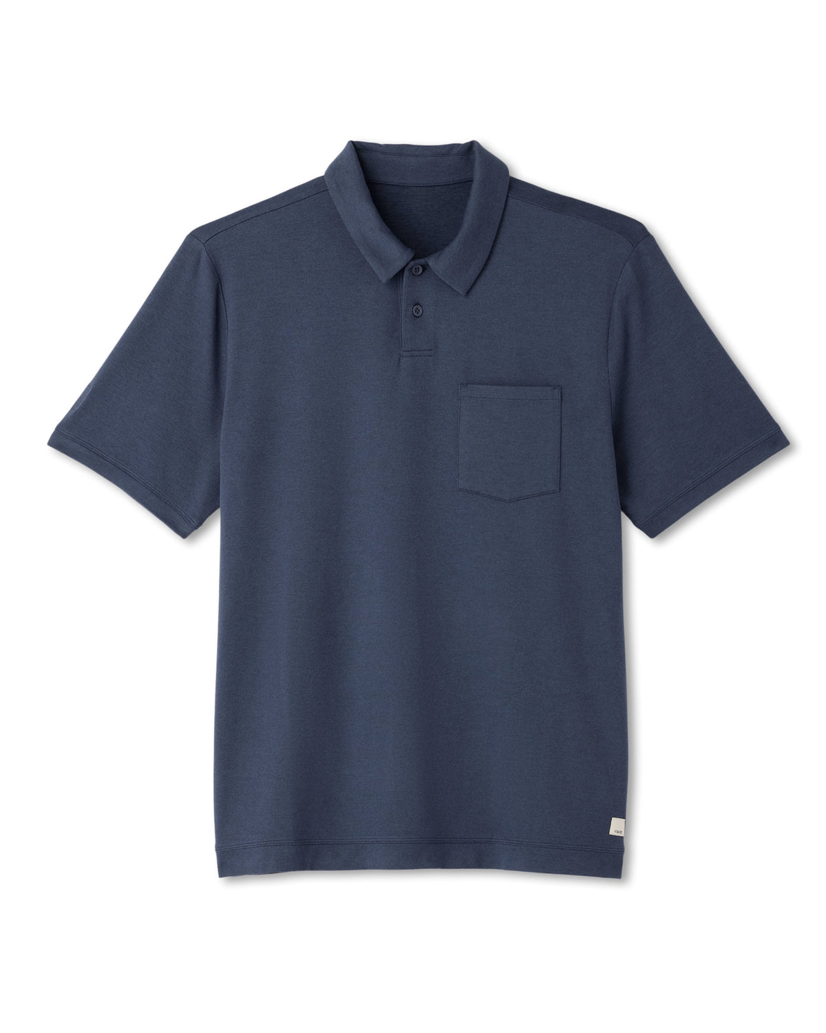Short Sleeve Ponto Performance Polo | Azure Heather