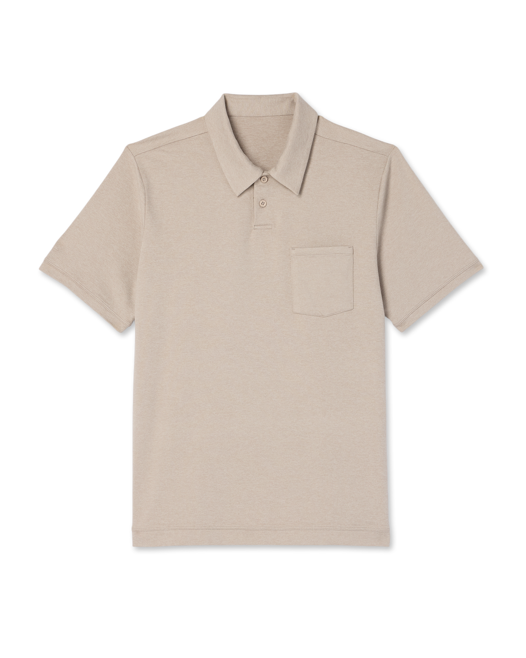 Short Sleeve Ponto Performance Polo | Dark Salt Heather