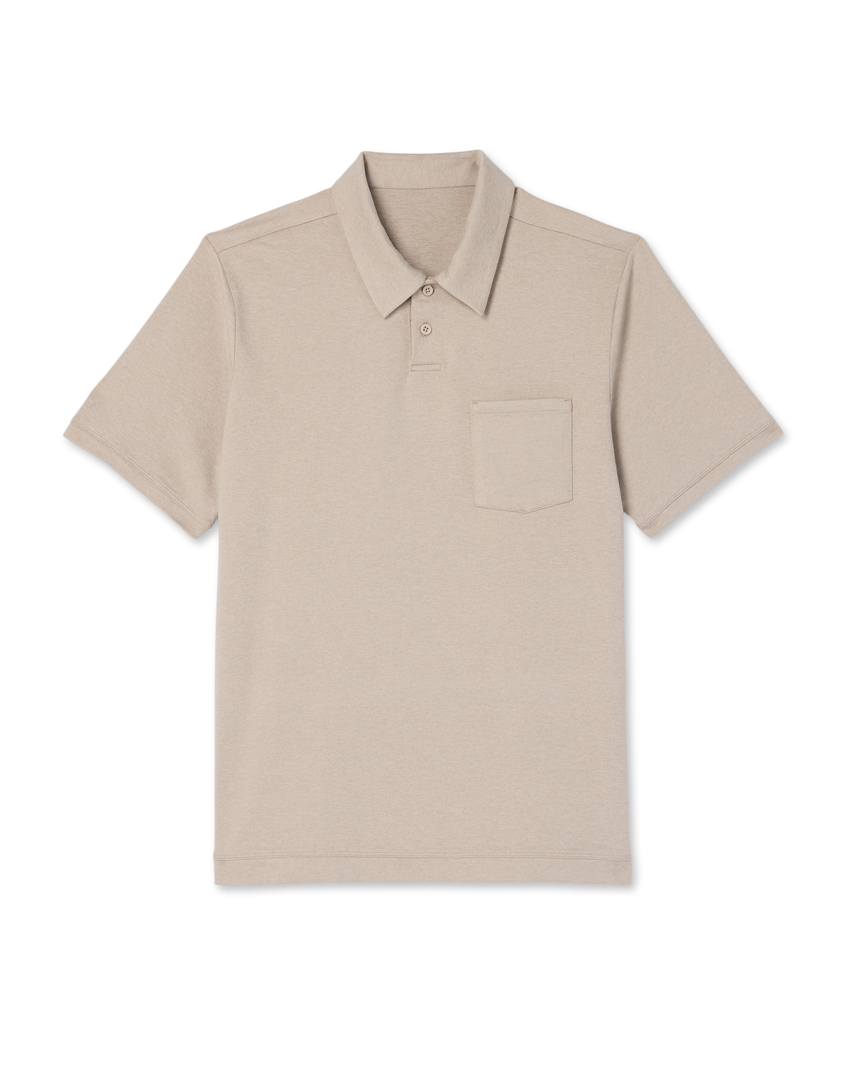 Short Sleeve Ponto Performance Polo | Dark Salt Heather