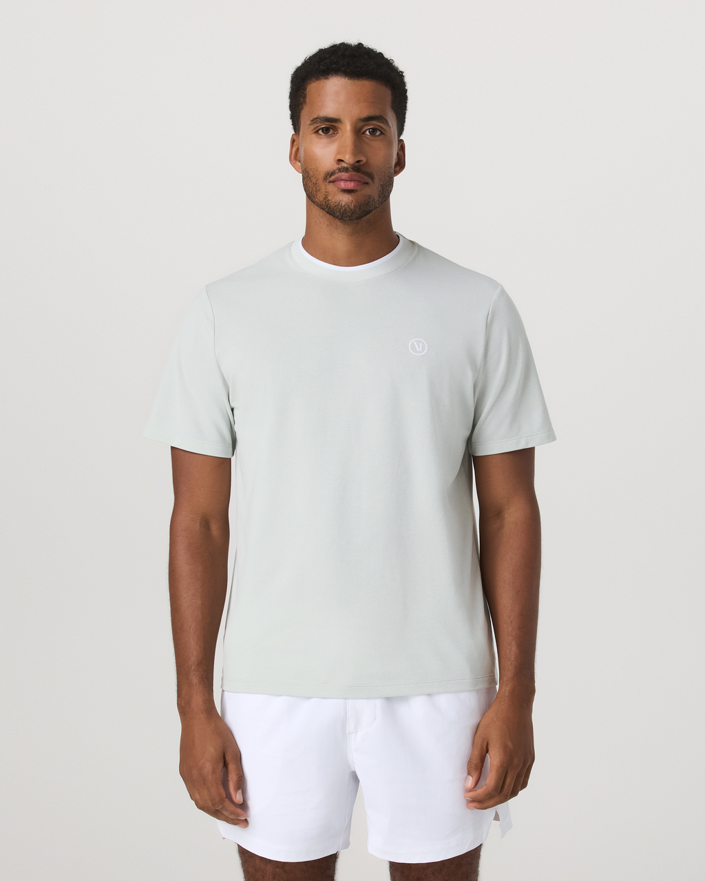 Short Sleeve Gamepoint Tee - Relaxed Fit | Moonstone