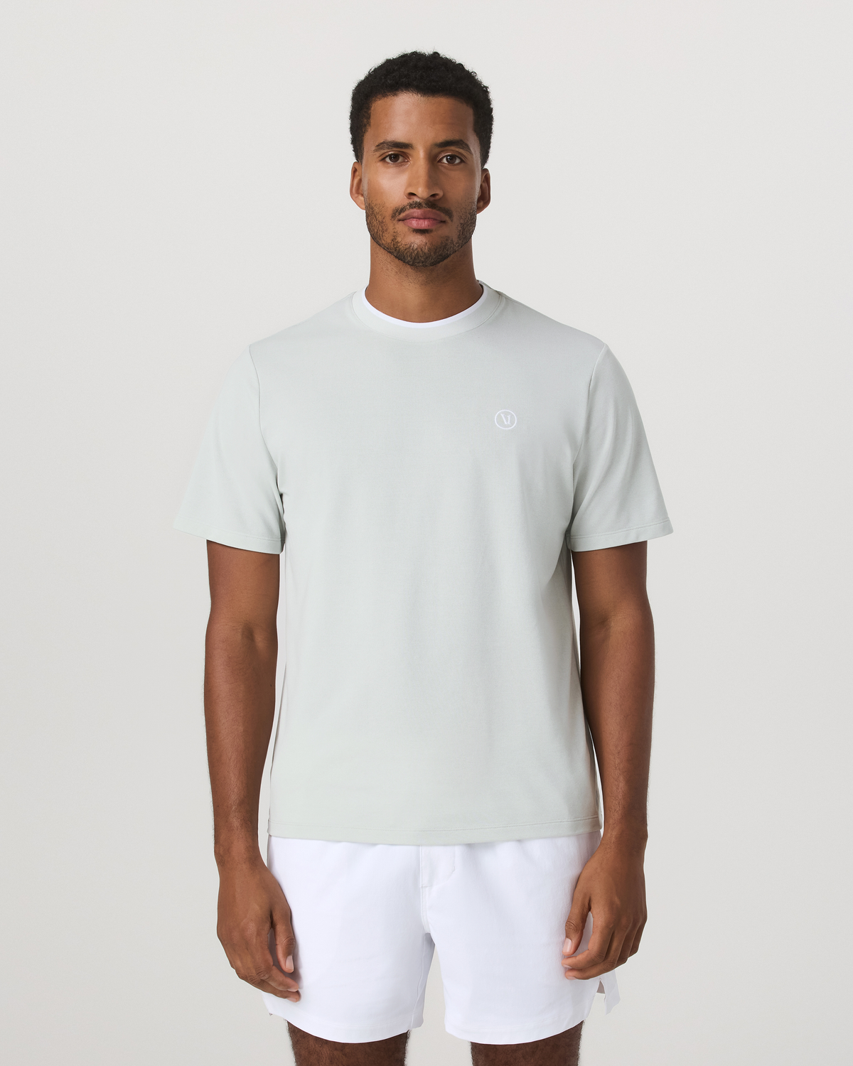Short Sleeve Gamepoint Tee - Relaxed Fit | Moonstone