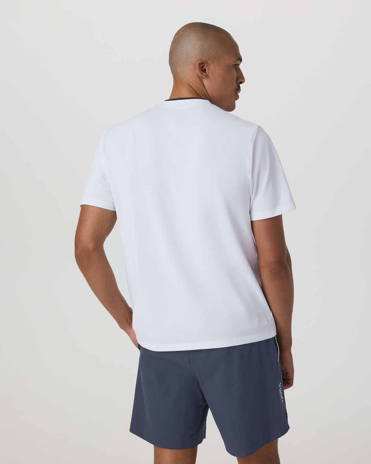 Short Sleeve Gamepoint Tee - Relaxed Fit | White