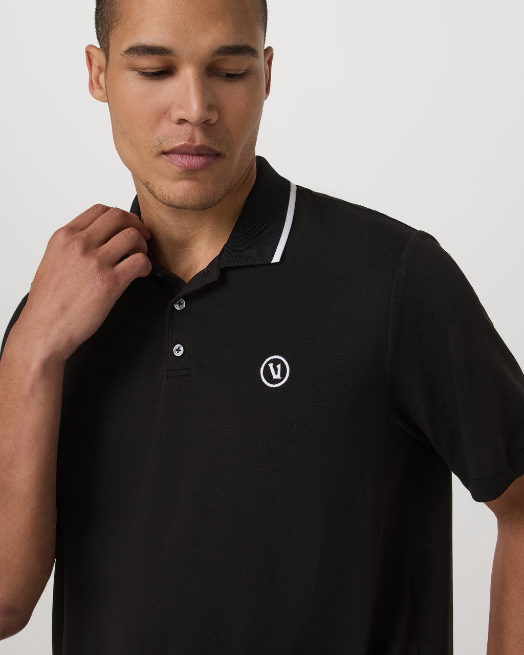 Short Sleeve Gamepoint Polo 2.0 | Black