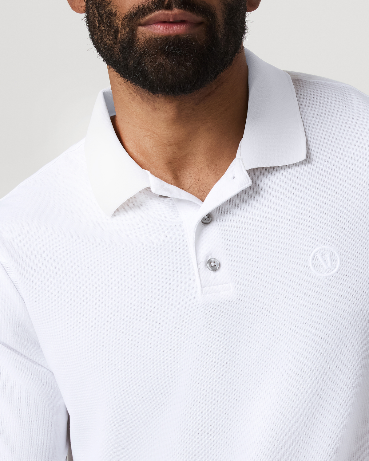 Short Sleeve Gamepoint Polo 2.0 | White Non Tipped