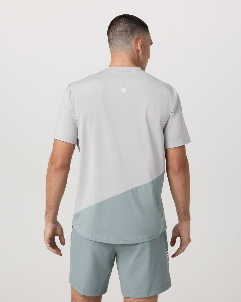 Short Sleeve Viewpoint Performance Tee 2.0 Pro | Sky Grey Pro