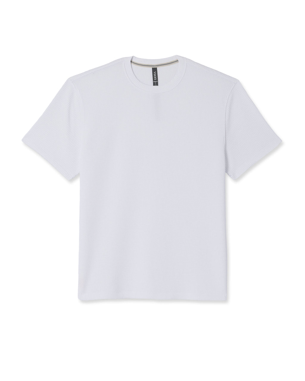 Short Sleeve Lightweight Tech Waffle Tee - Relaxed Fit | White