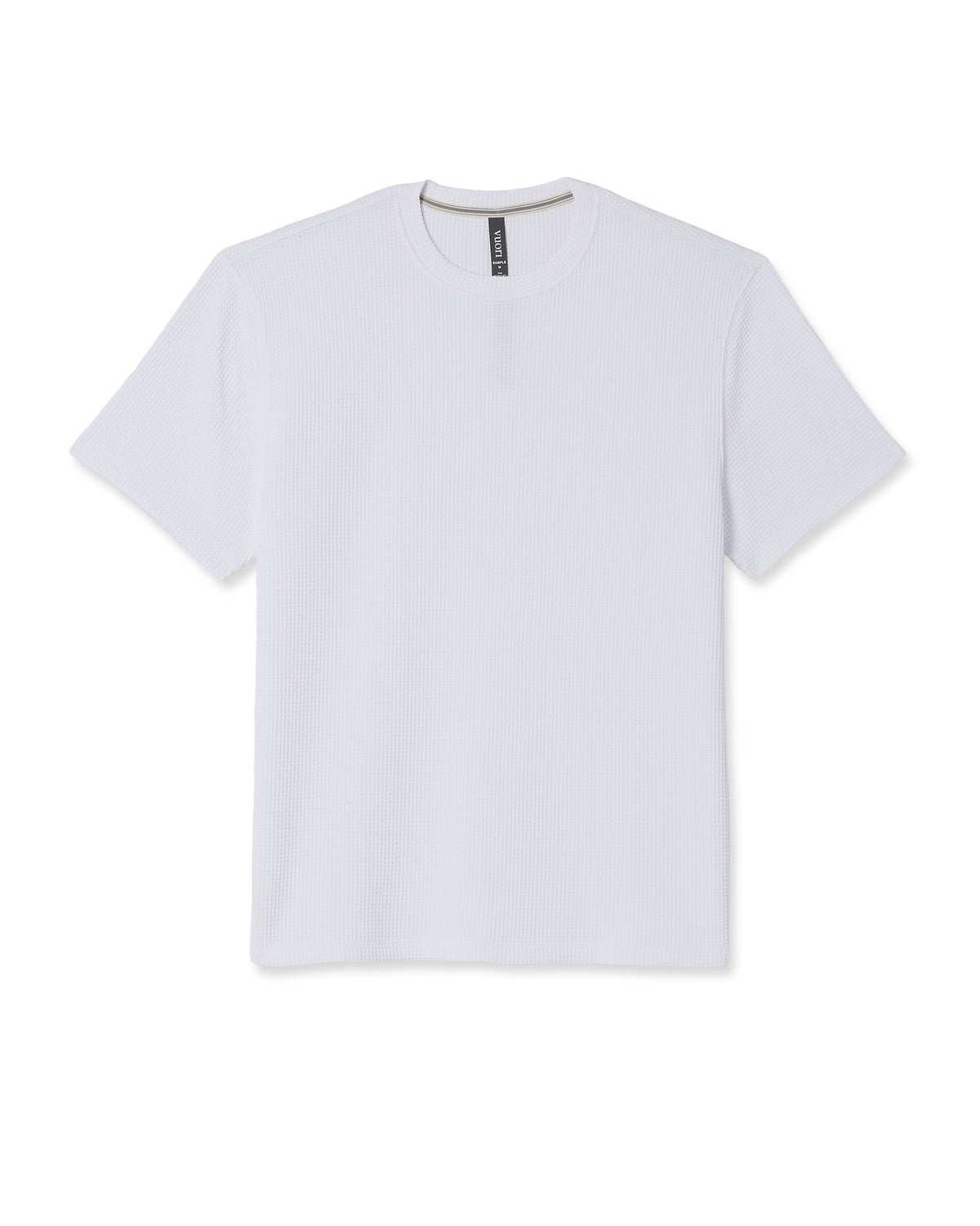 Short Sleeve Lightweight Tech Waffle Tee - Relaxed Fit | White