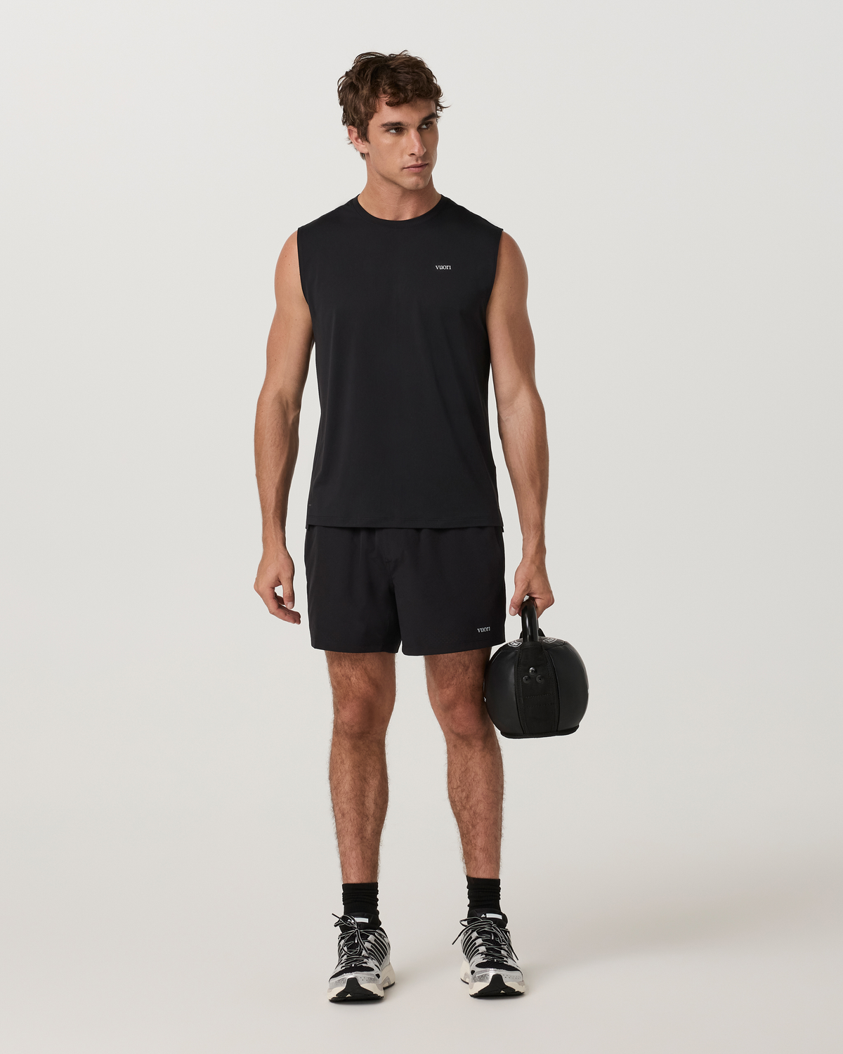 Sleeveless Strato Breathe Tank | Black