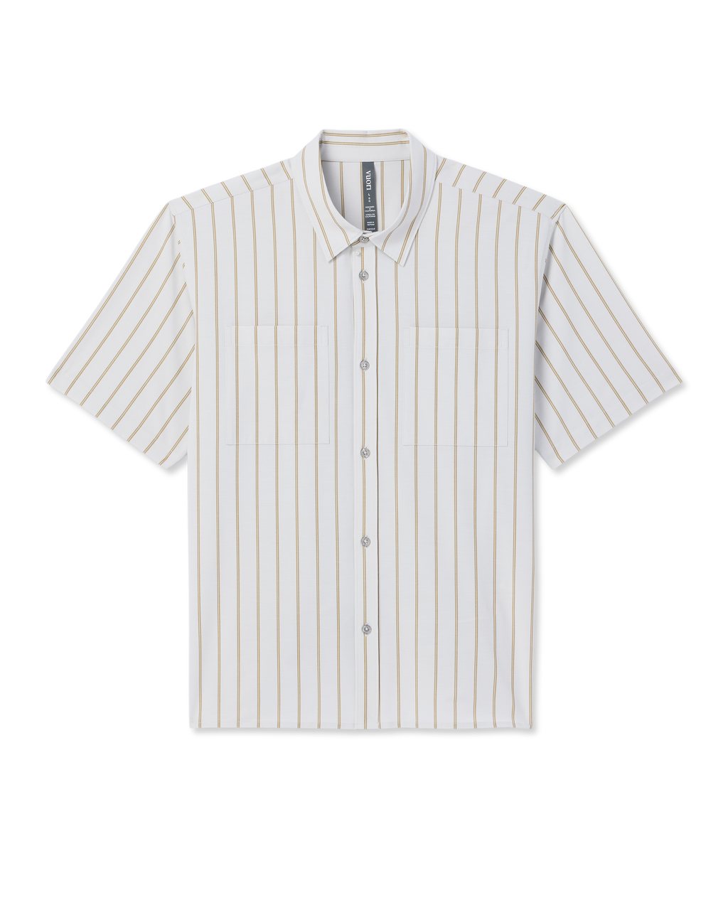 Short Sleeve Bridge Button Down - Relaxed Fit | Salt Marina Stripe