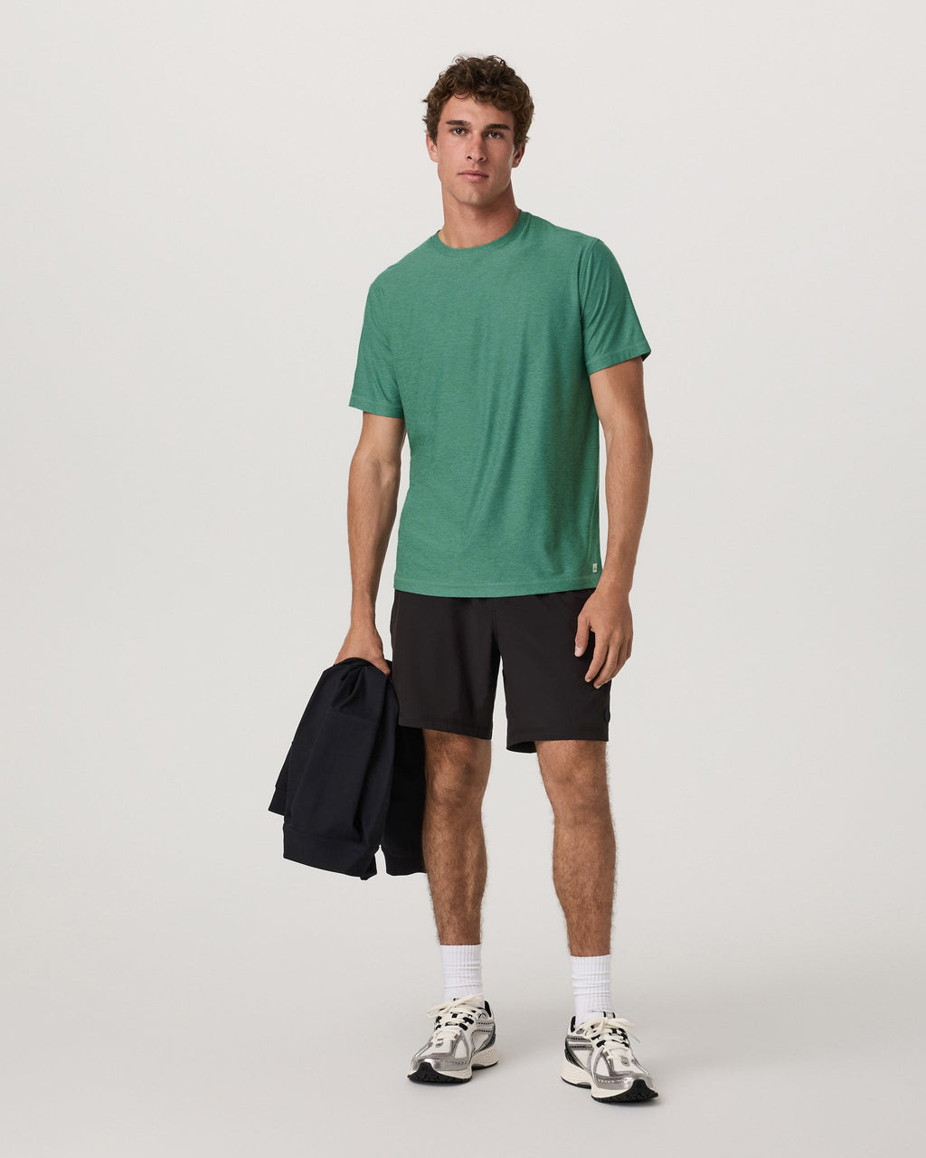 Strato Tech Tee | Hedge Green Heather
