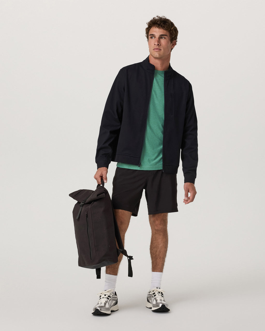 Strato Tech Tee | Hedge Green Heather