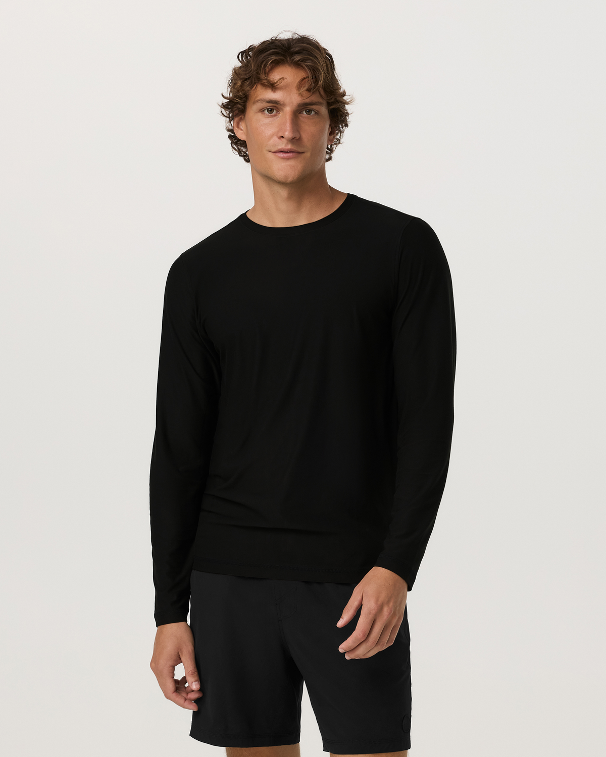 Long Sleeve Strato Tech Tee | Black