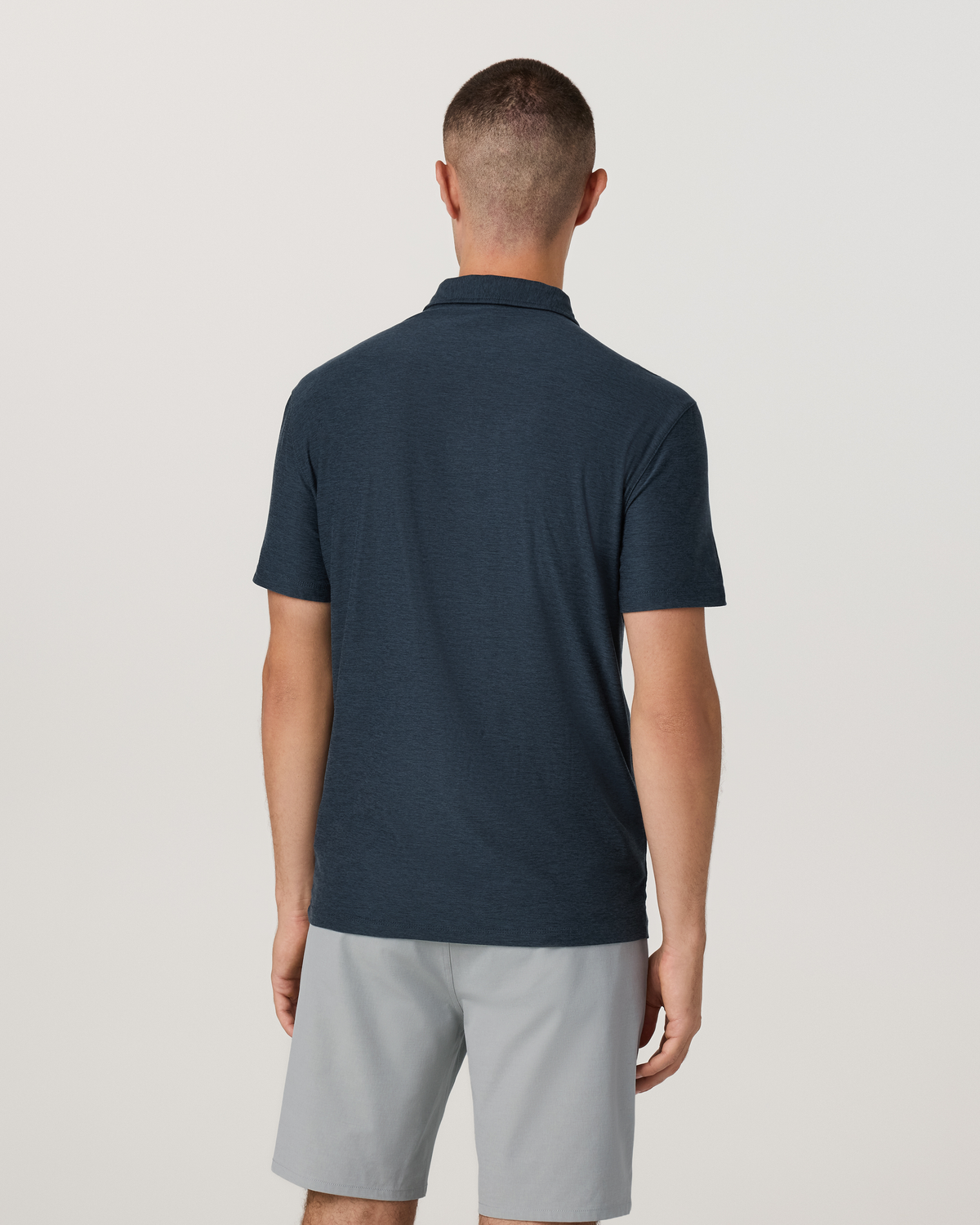 Strato Tech Polo | Navy Heather