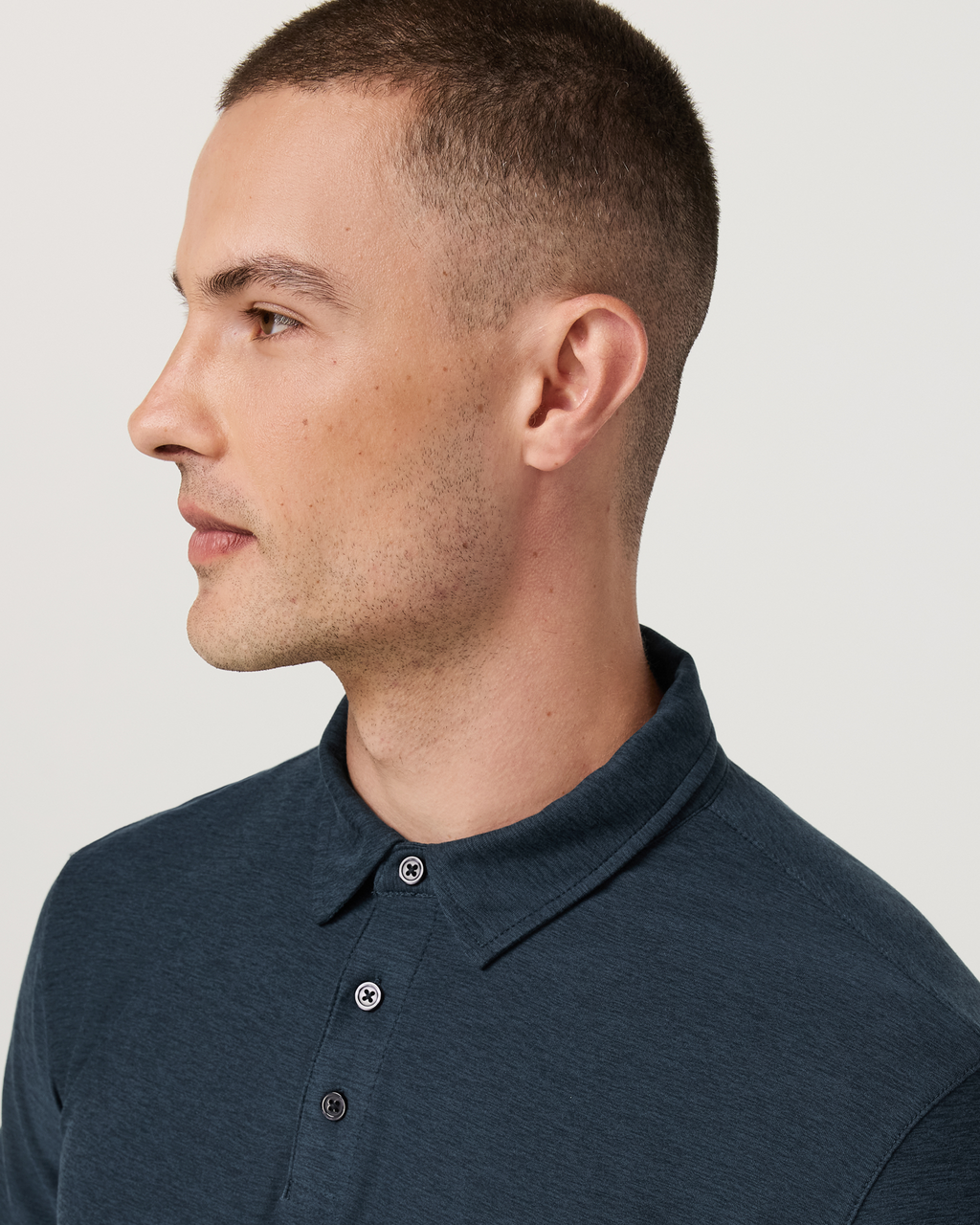 Strato Tech Polo | Navy Heather