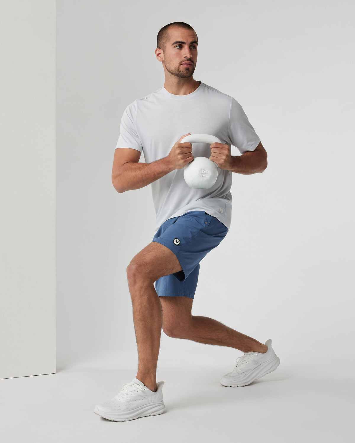 Current Tech Tee | Frost Grey