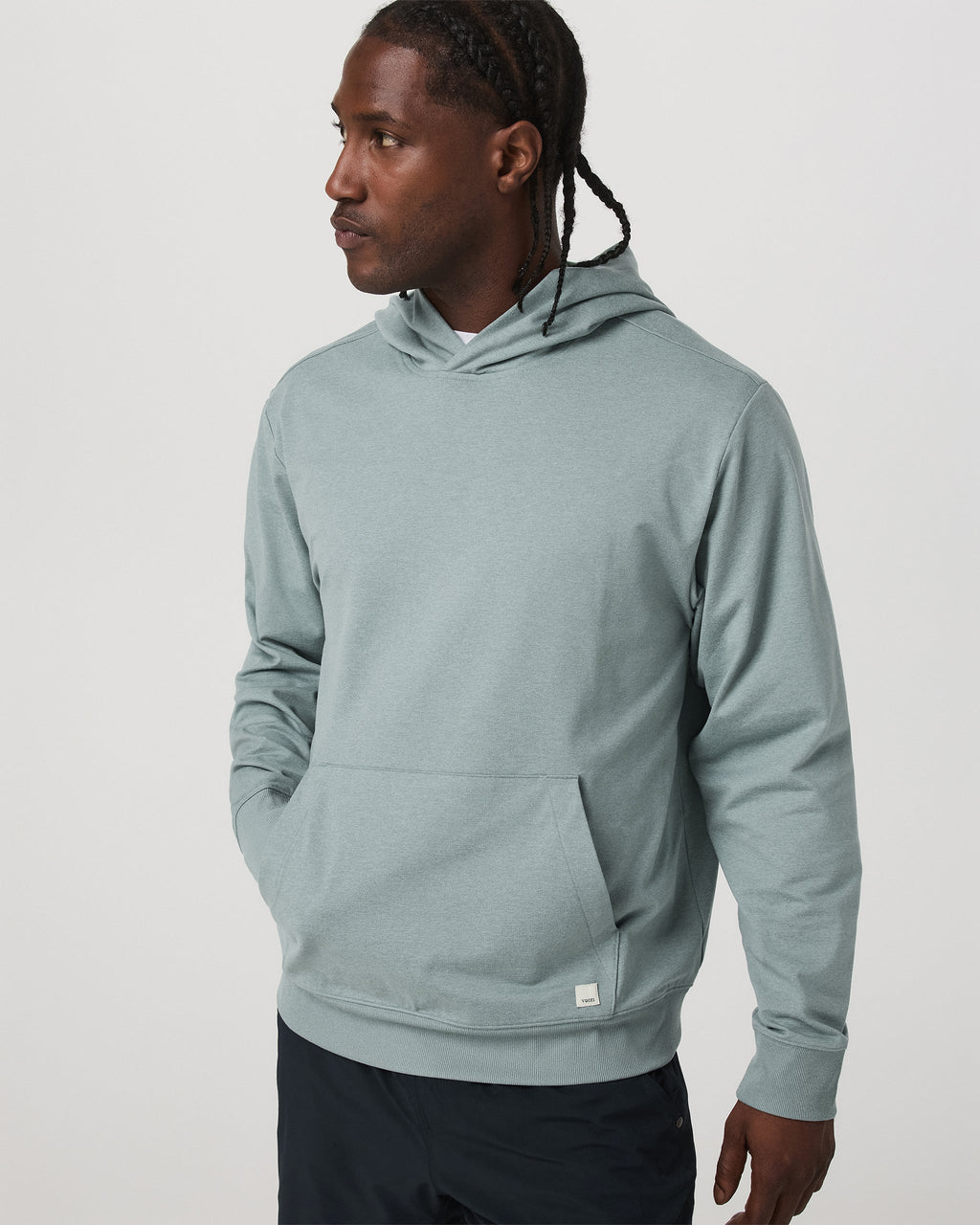 Coronado Pullover Hoodie 2.0 | Misty Blue Heather
