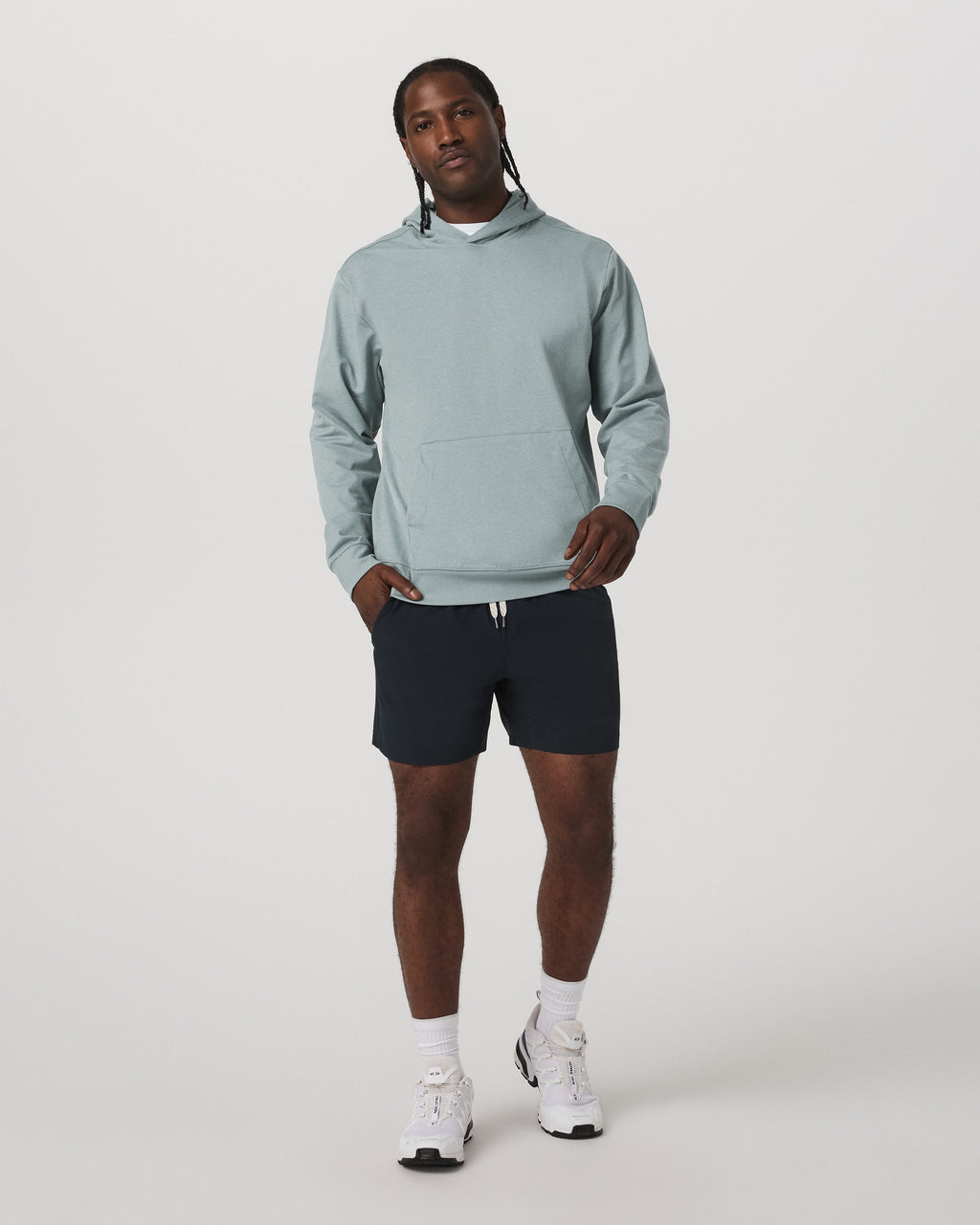 Coronado Pullover Hoodie 2.0 | Misty Blue Heather