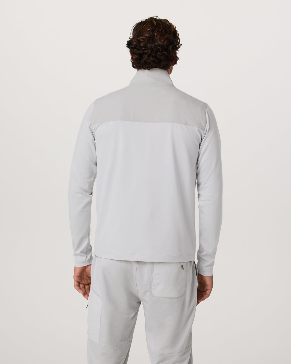 Sunday Element Half Zip | Frost Grey