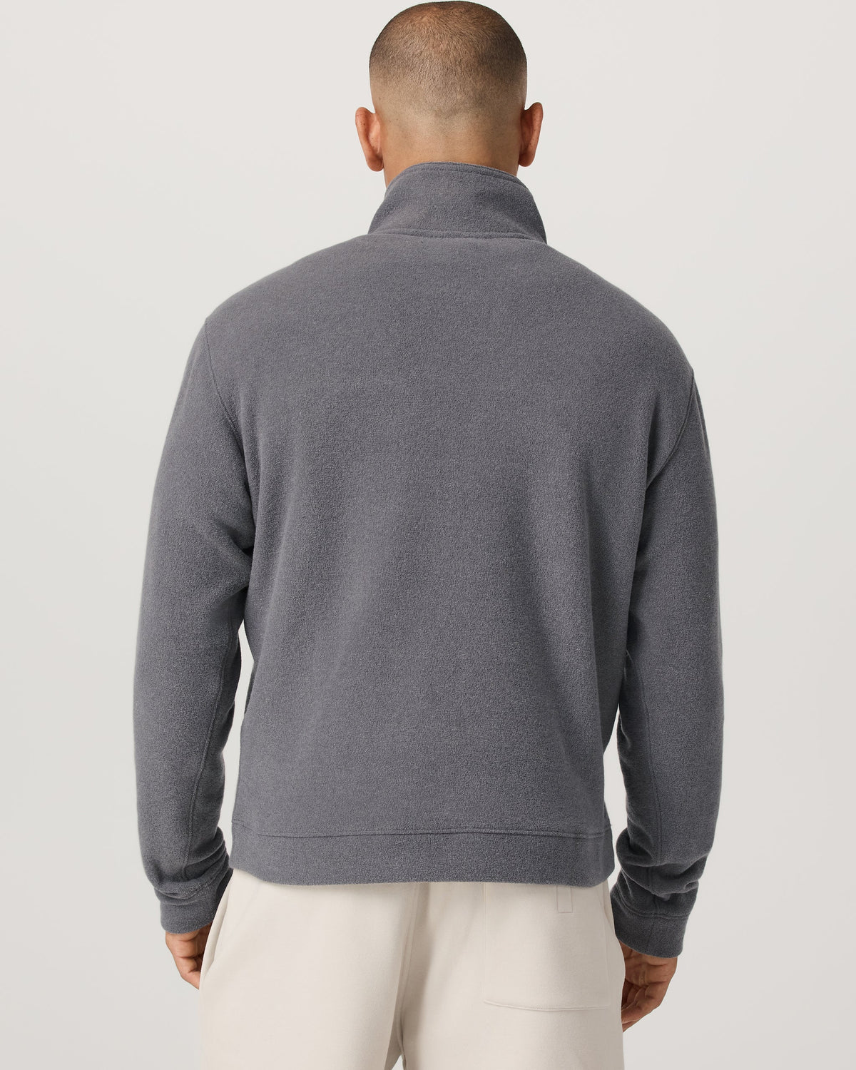 Beach Fleece Half Zip | Pinecone Heather
