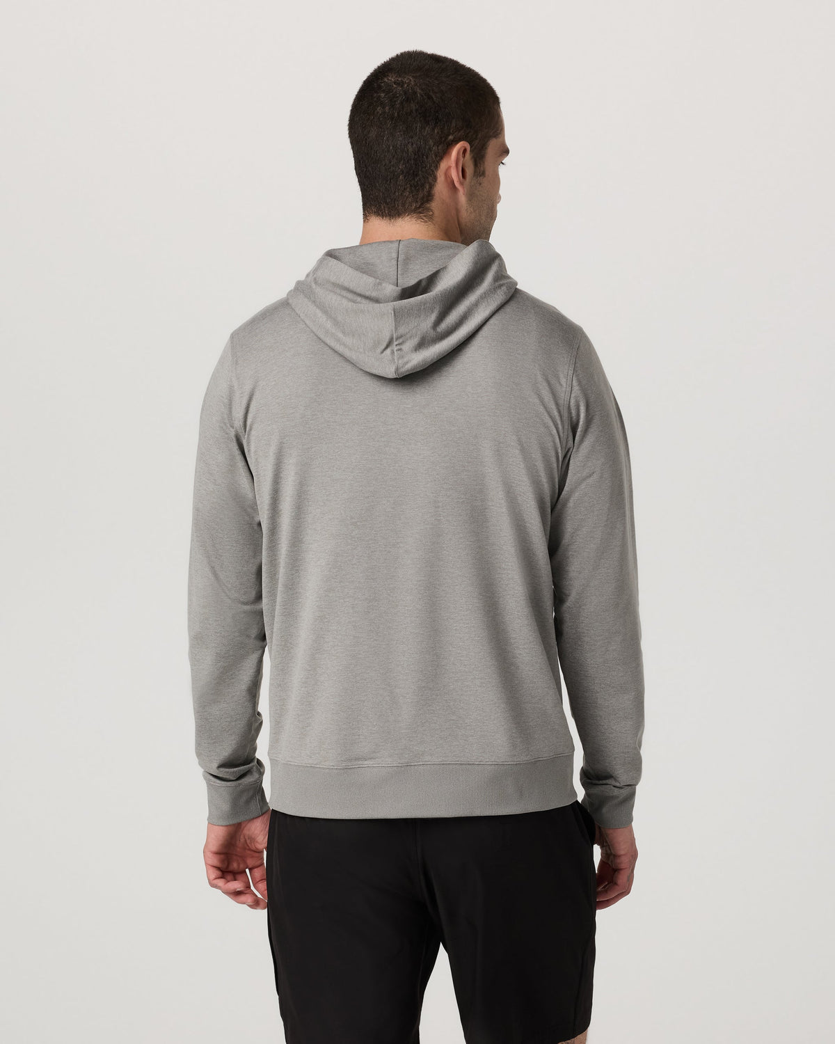 Ponto Full Zip Hoodie | Driftwood Heather