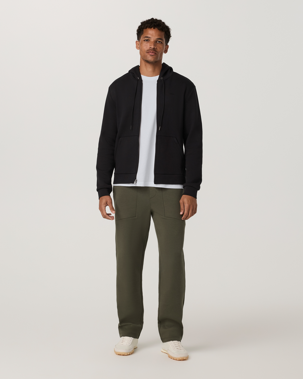 Vuori Galaxy Full Zip | Washed Black