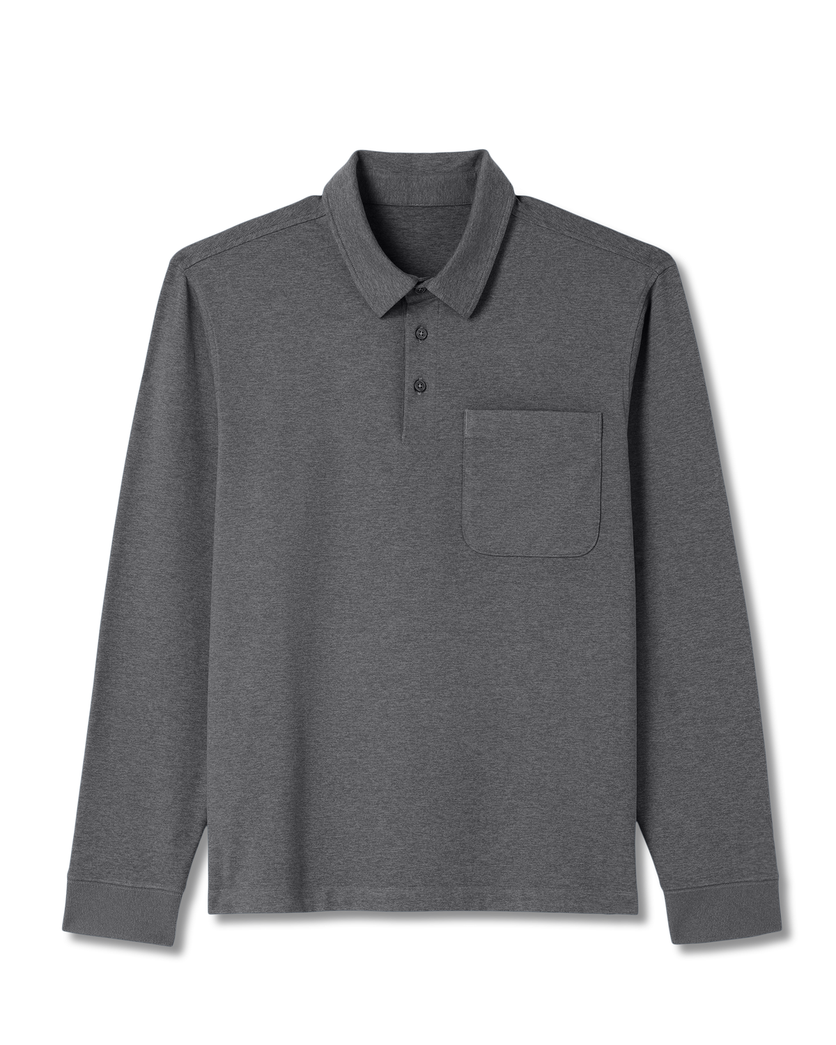 Long Sleeve Coronado Rugby | Charcoal Heather
