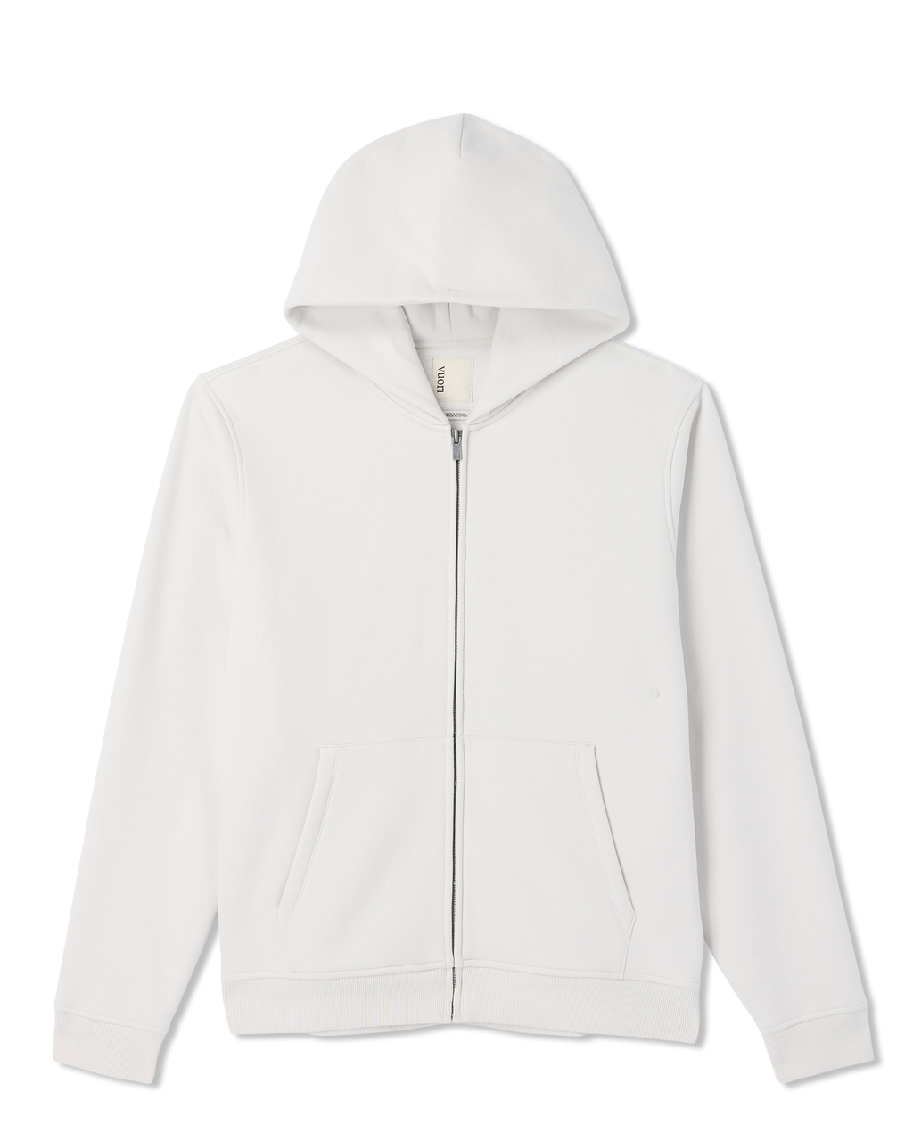 Seaside Full Zip Hoodie | Salt