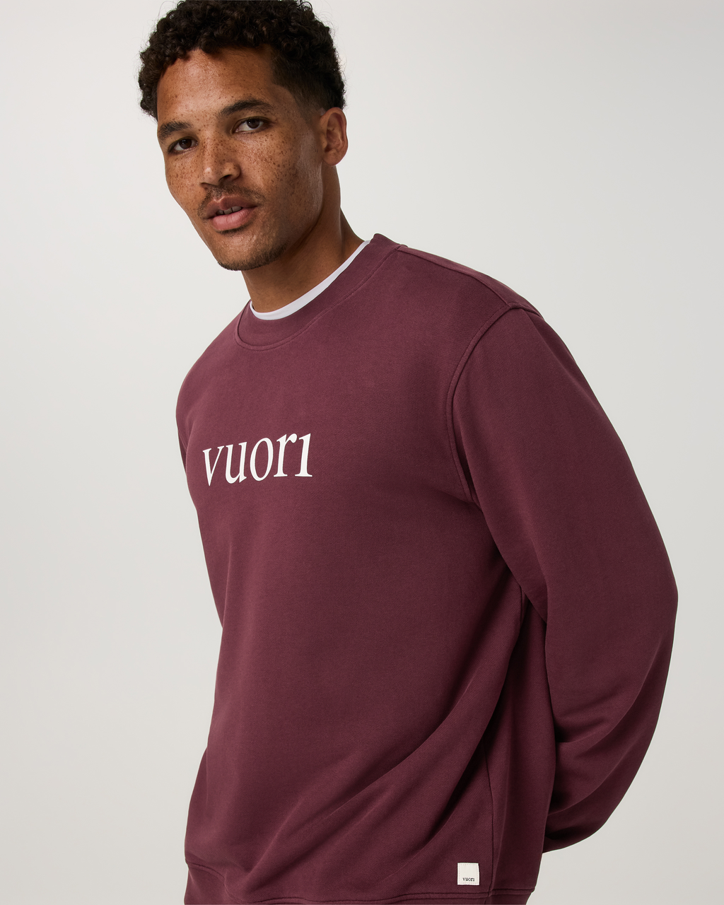 Vuori Logo Crew | Fig