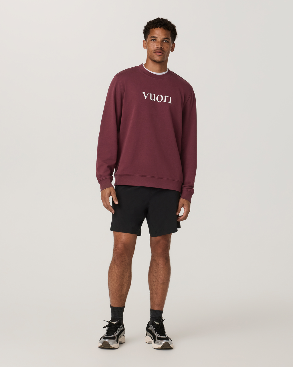 Vuori Logo Crew | Fig