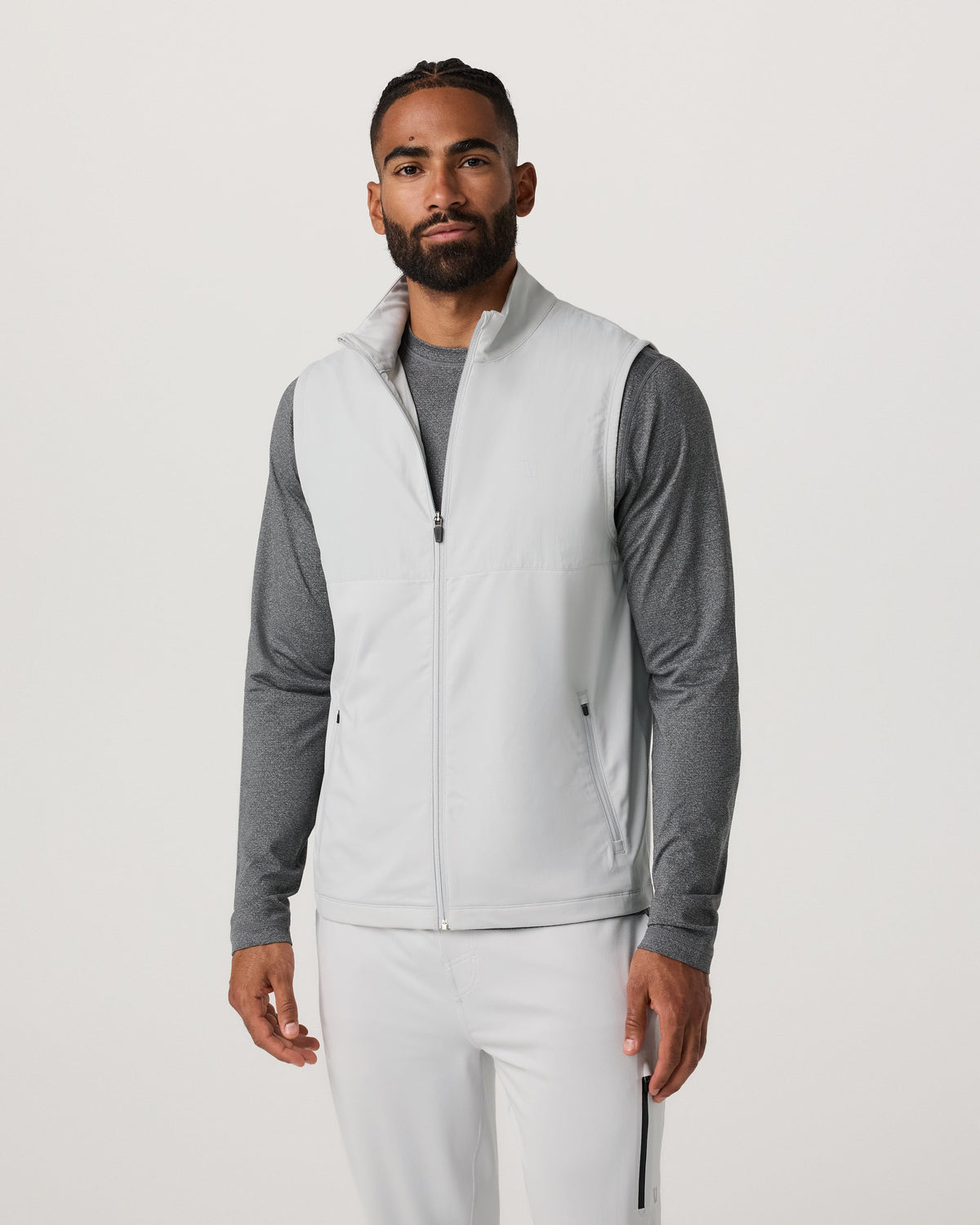 Sunday Element Vest | Frost Grey