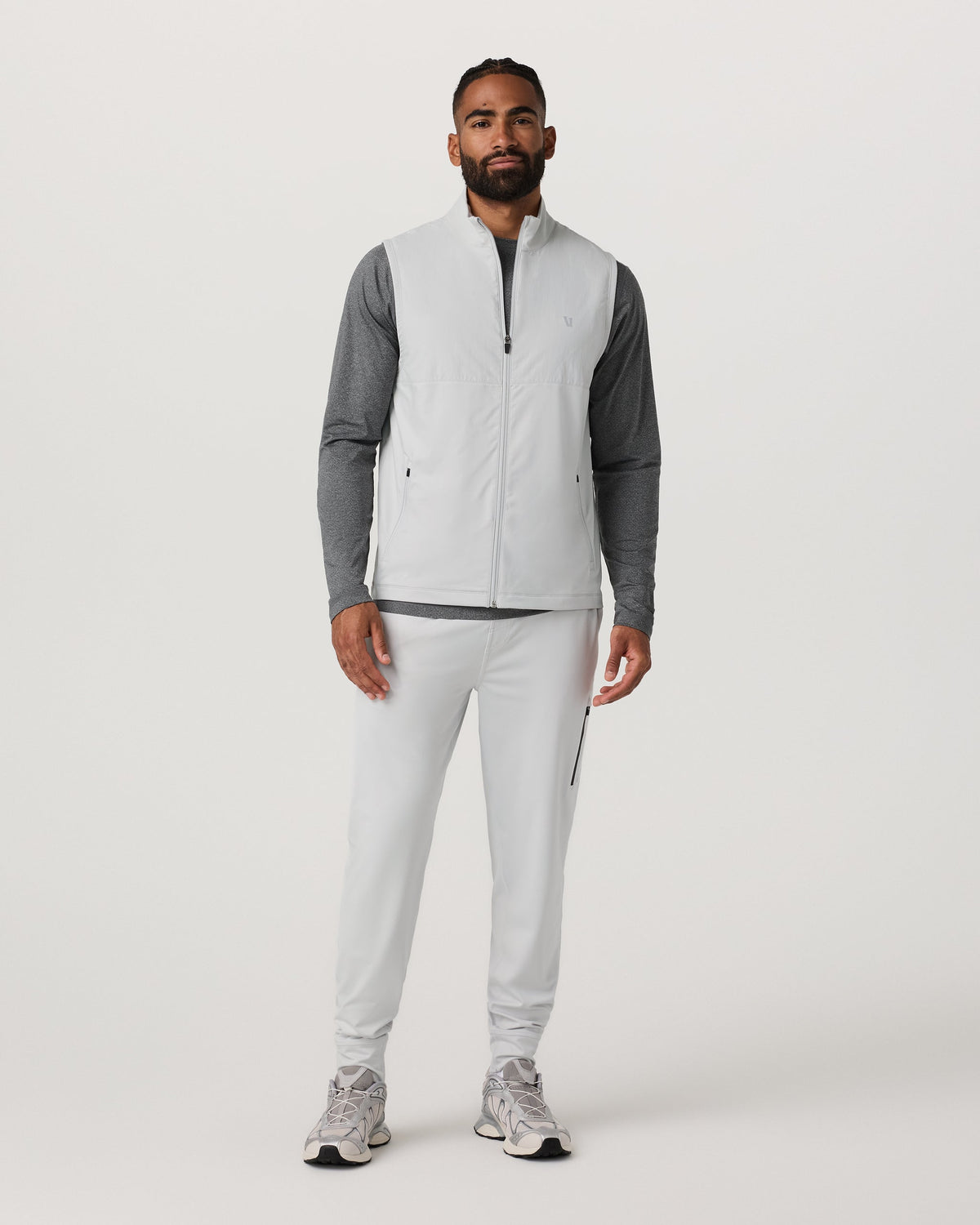 Sunday Element Vest | Frost Grey