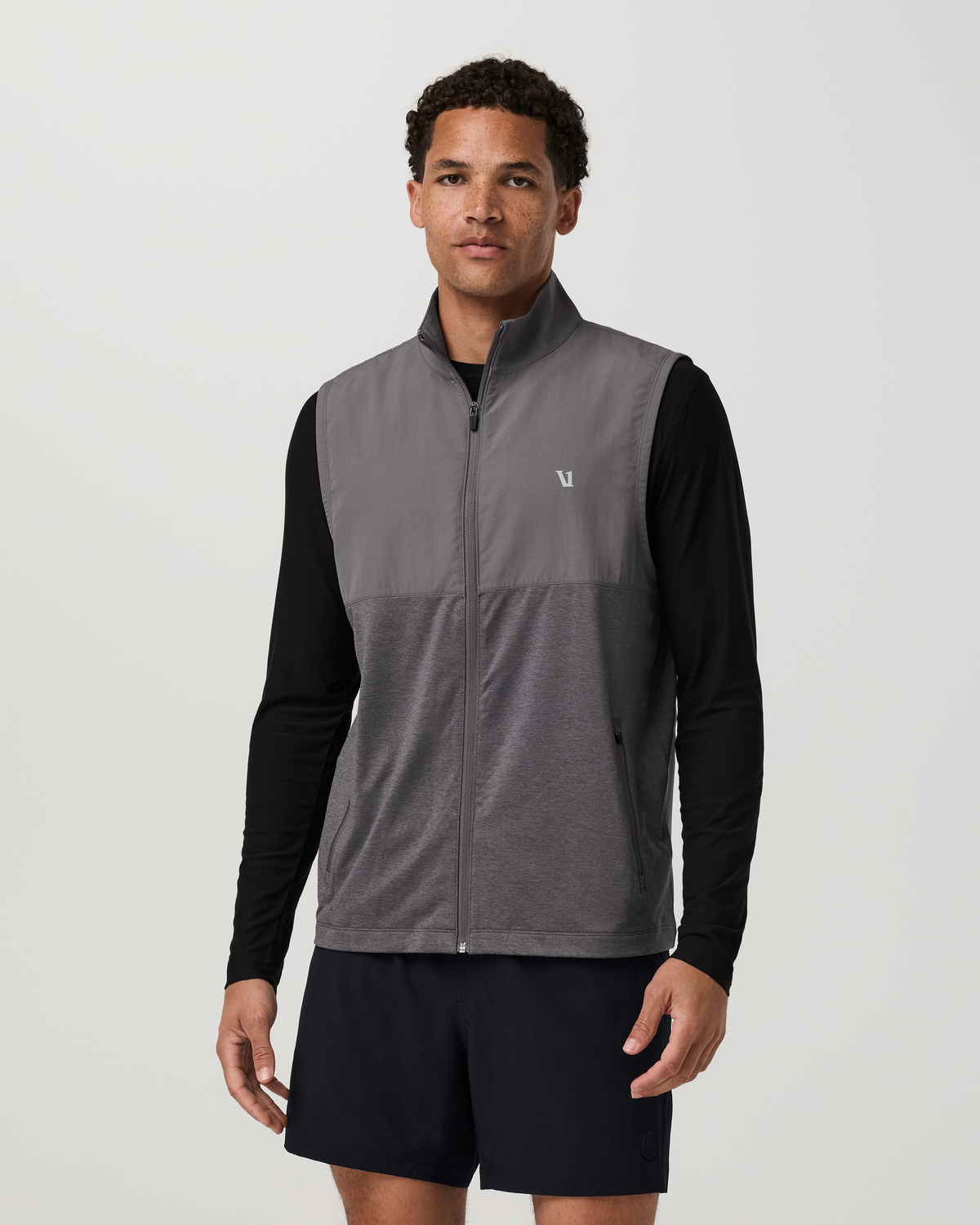 Sunday Element Vest | Gull Grey Heather