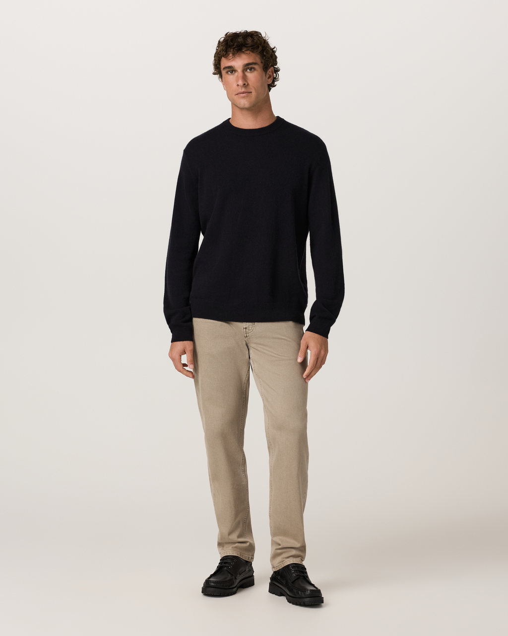 Berik Cashmere Sweater | Black