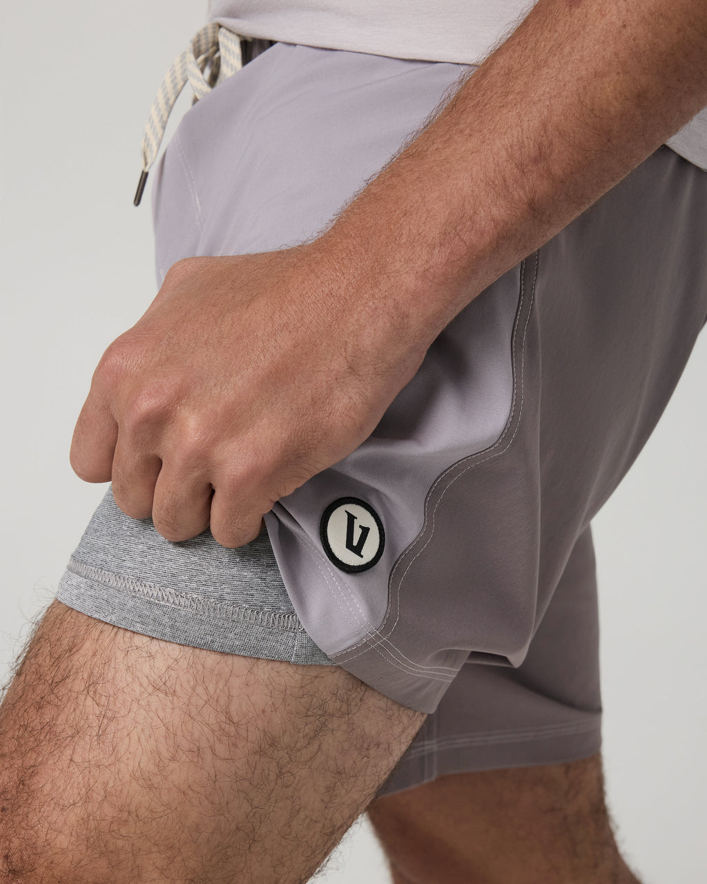 Kore Short Lined 7" | Cinder Color Block