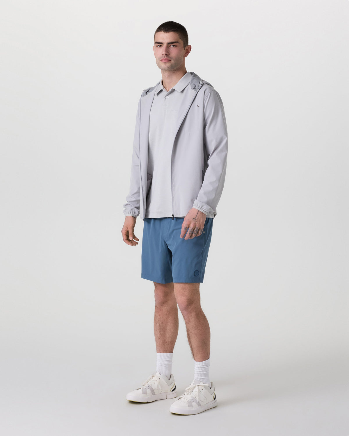 Kore Short Lined 7" | Pool Blue Tonal