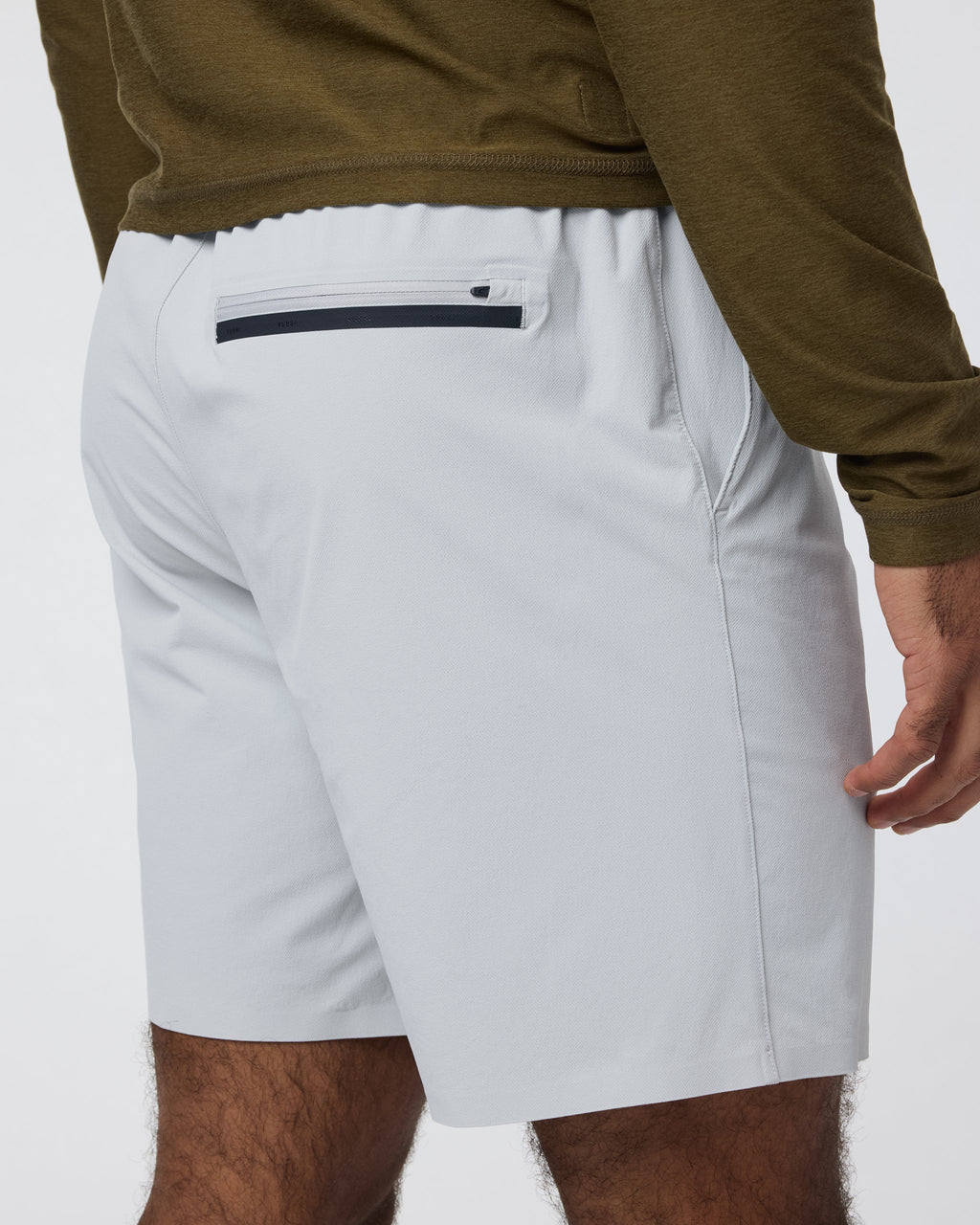 Grafton Short Unlined 7" | Sky Grey