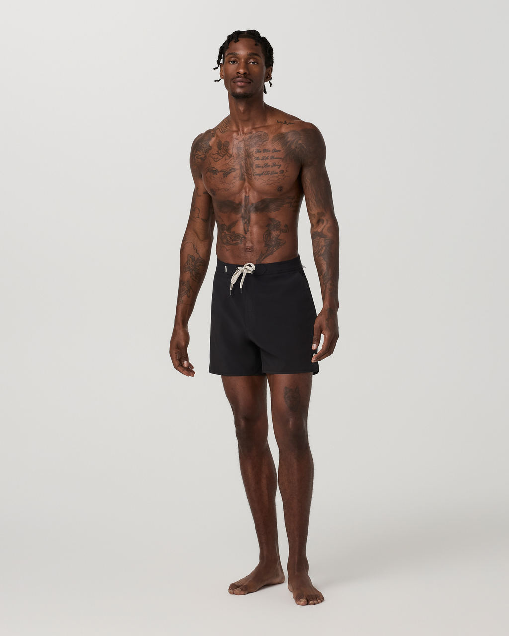 Cruise Boardshort 5" | Black Solid Waistband