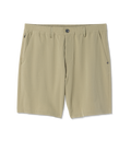 Aim Elastic Waist Short 7" | Artichoke Linen Texture