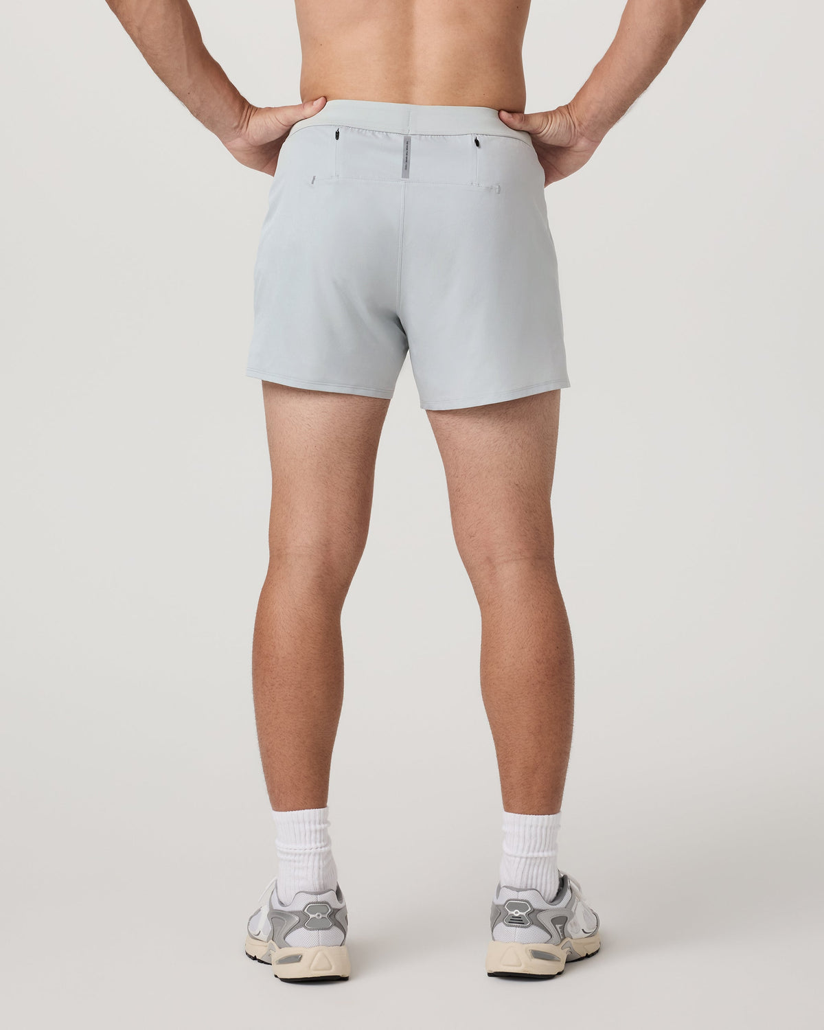 Qualify Short Lined 5" | Sky Grey
