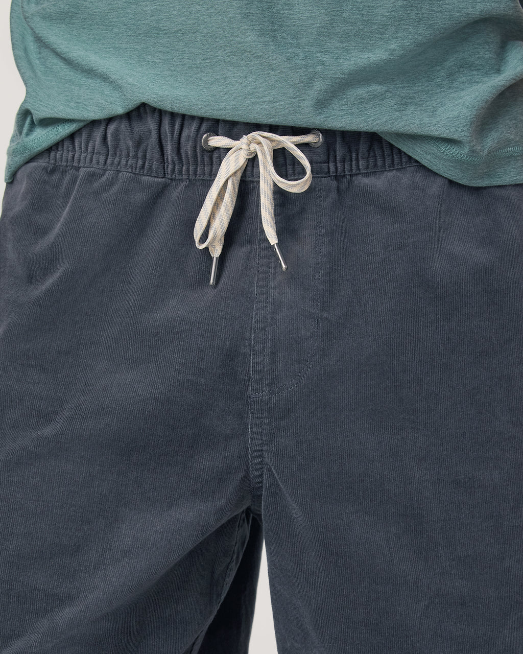Optimist Elastic Waist Short 8" | Charcoal