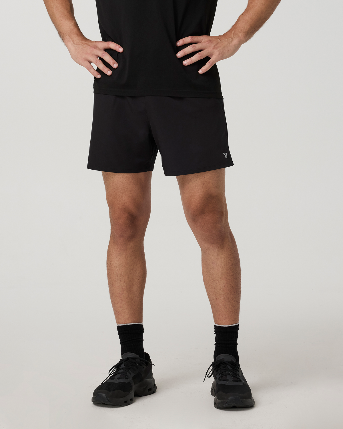 Course Short Unlined 5" | Black