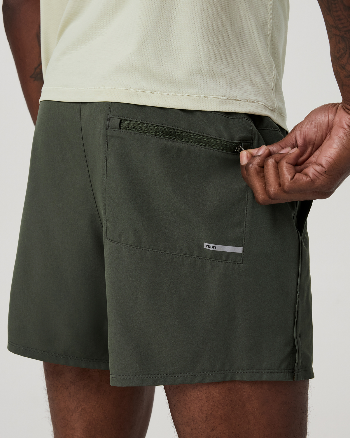 Course Short Unlined 5" | River Rock