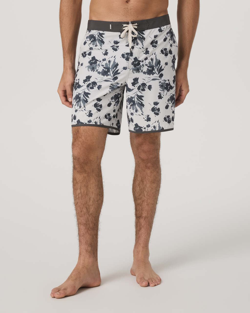 Cruise Boardshort 7" | Frost Grey Fleur