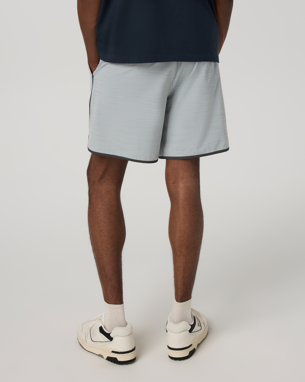 Banks Short Unlined 7" | Blue Haze Slub Stripe